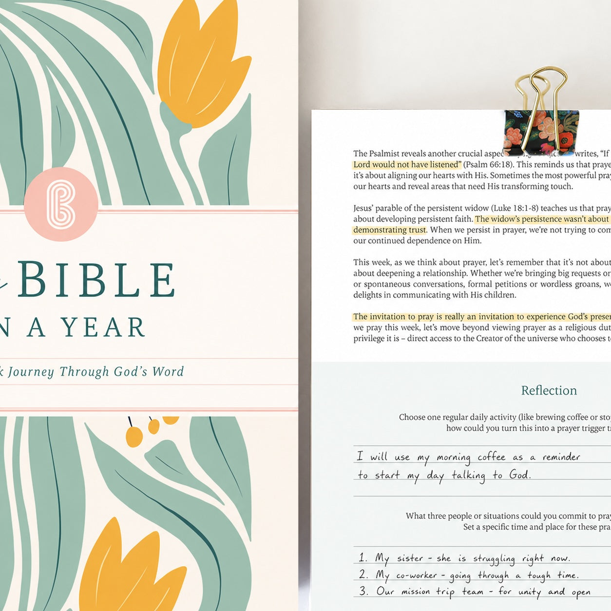 The Bible In A Year: A 52-Week Journey Through God's Word