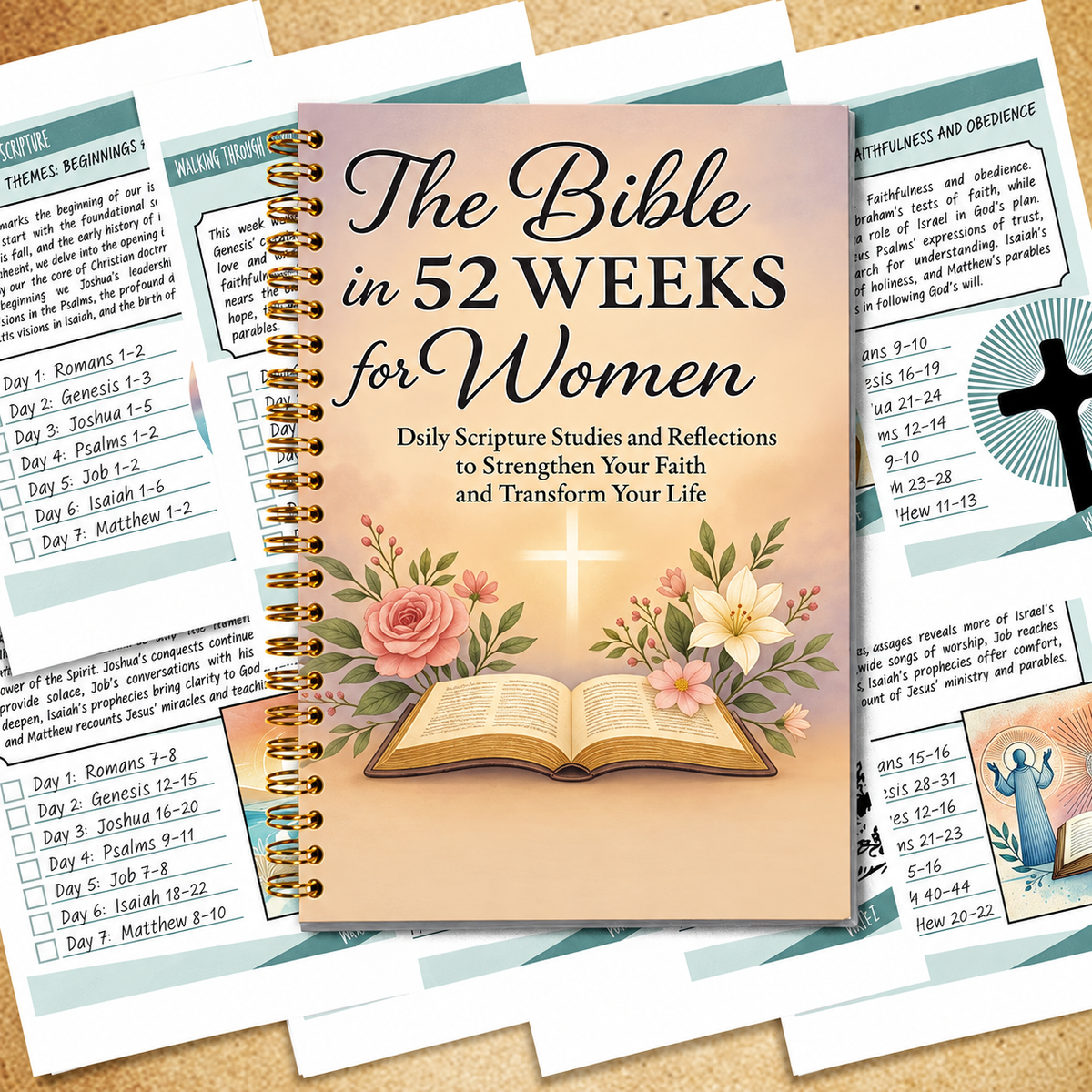 Grace & Grow: A 52-Week Journey of Scripture, Reflection, and Growth