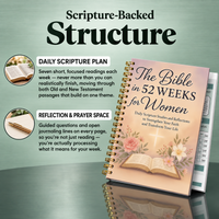 Grace & Grow: A 52-Week Journey of Scripture, Reflection, and Growth